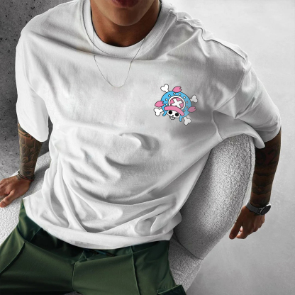 Unisex Anime Inspired Vintage T-Shirt-AnimeClothe