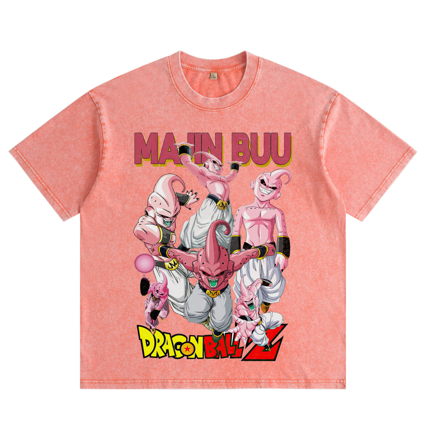 Dragon Ball Majin Buu Distressed T-Shirt