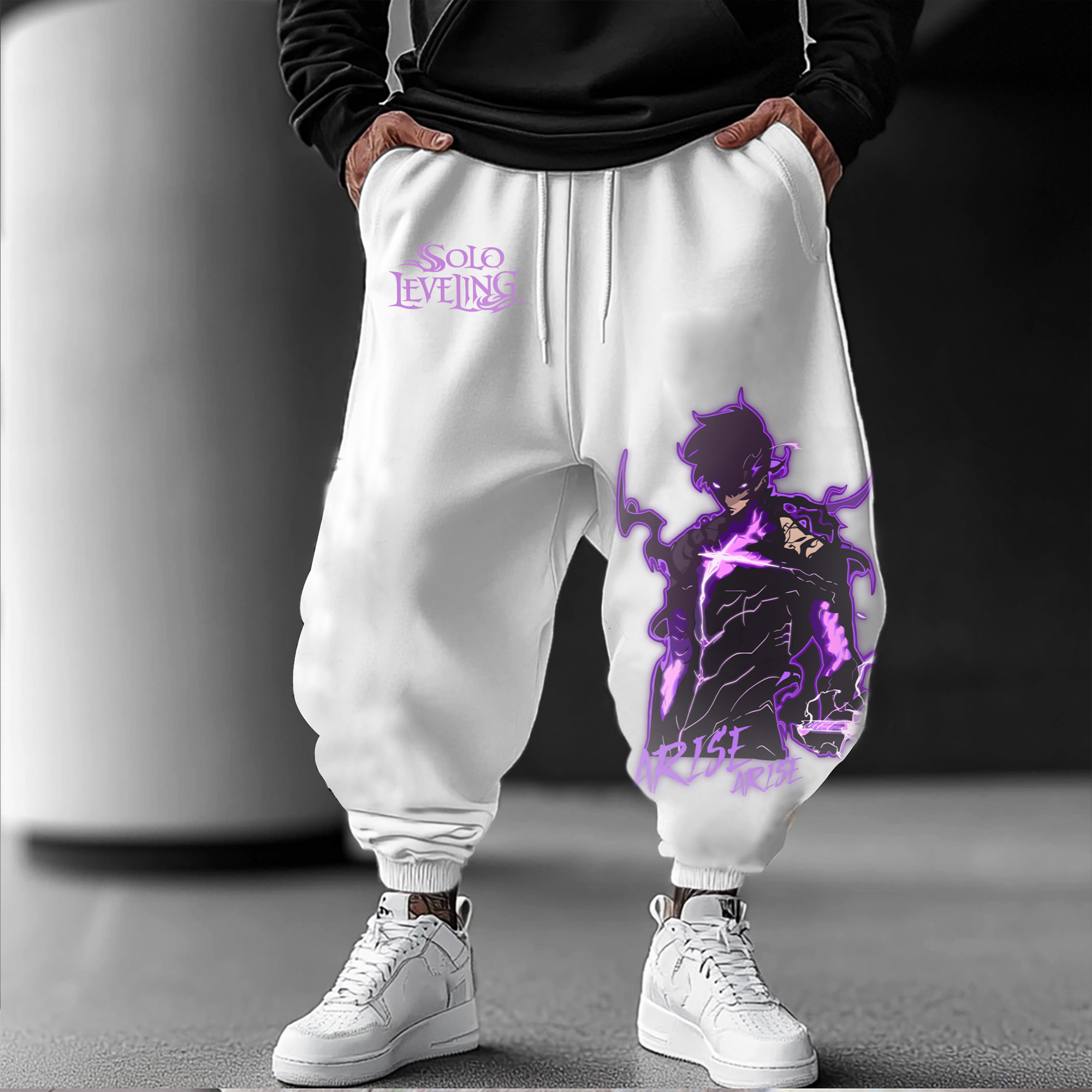 Unisex Casual Anime Streetwear Pants