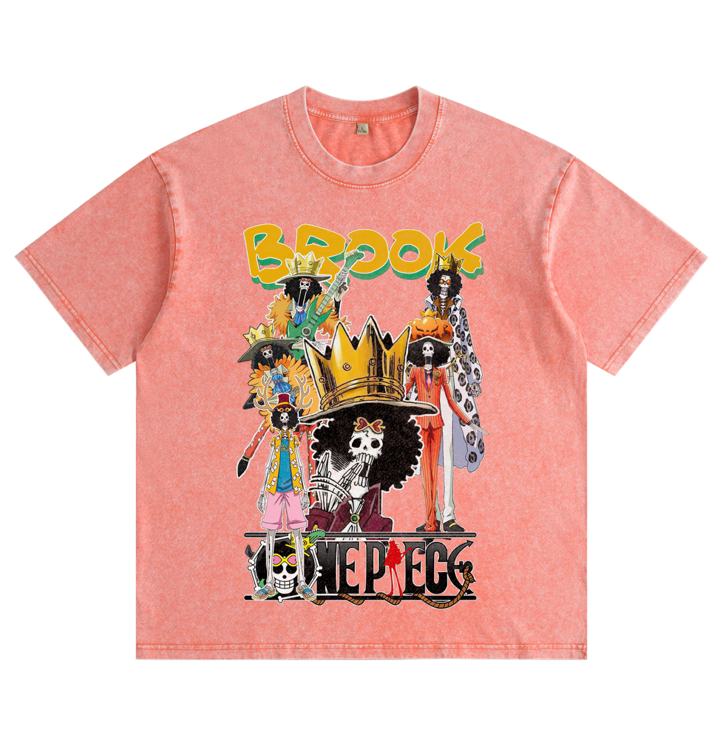 One Piece Brook Vintage Washed T-Shirt