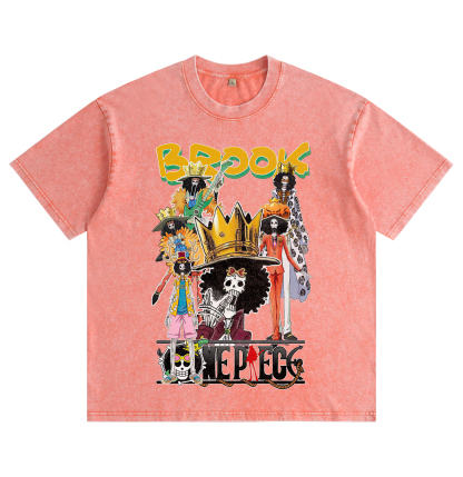 One Piece Brook Vintage Washed T-Shirt