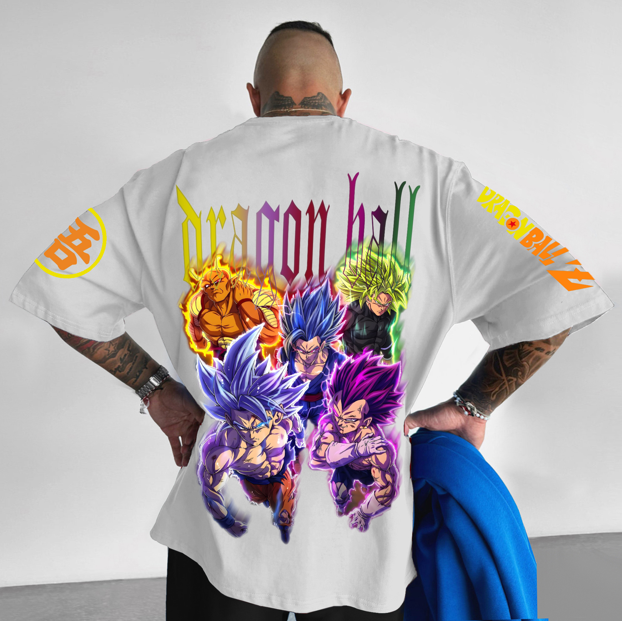 Unisex Anime Inspired Vintage T-Shirt-AnimeClothe