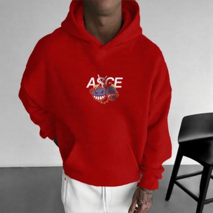 Unisex Anime Graphic Streetwear Vintage Hoodie