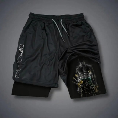 Unisex  Casual Anime Streetwear Shorts