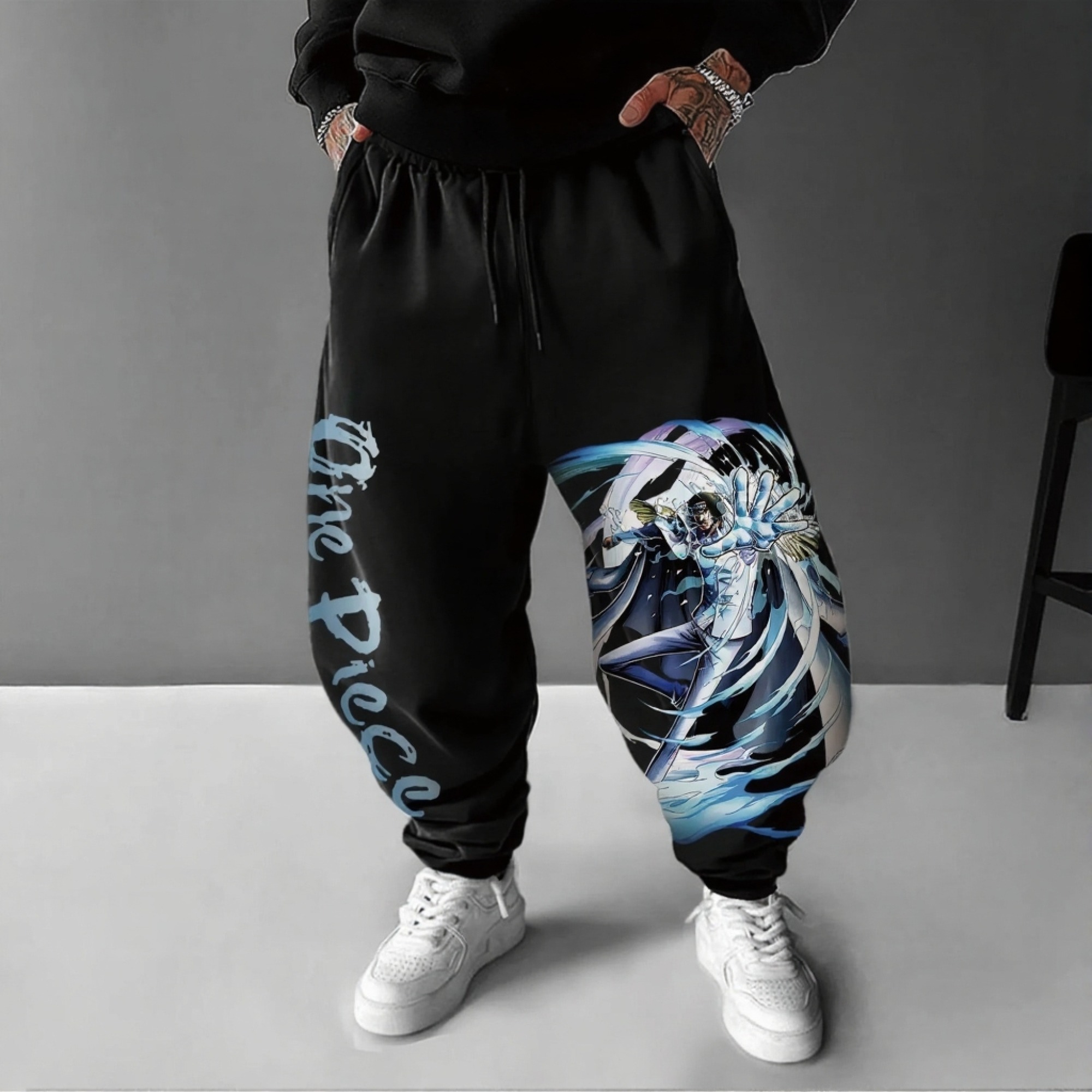 Unisex Anime Inspired Vintage Pants