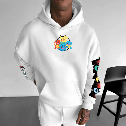 Unisex Anime Graphic Streetwear Vintage Hoodie-AnimeClothe