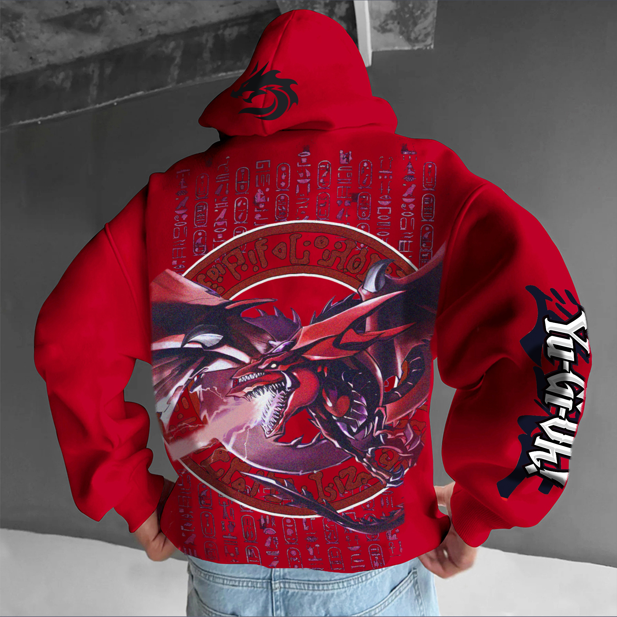 Unisex Anime Style Retro Hoodie