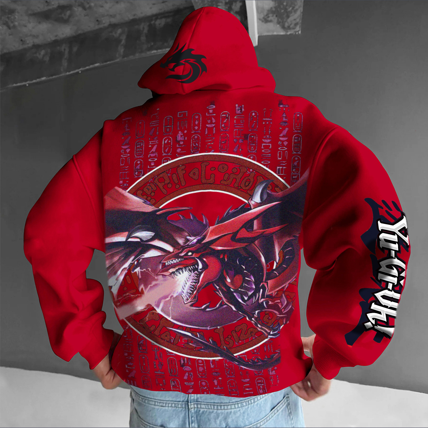 Unisex Anime Style Retro Hoodie