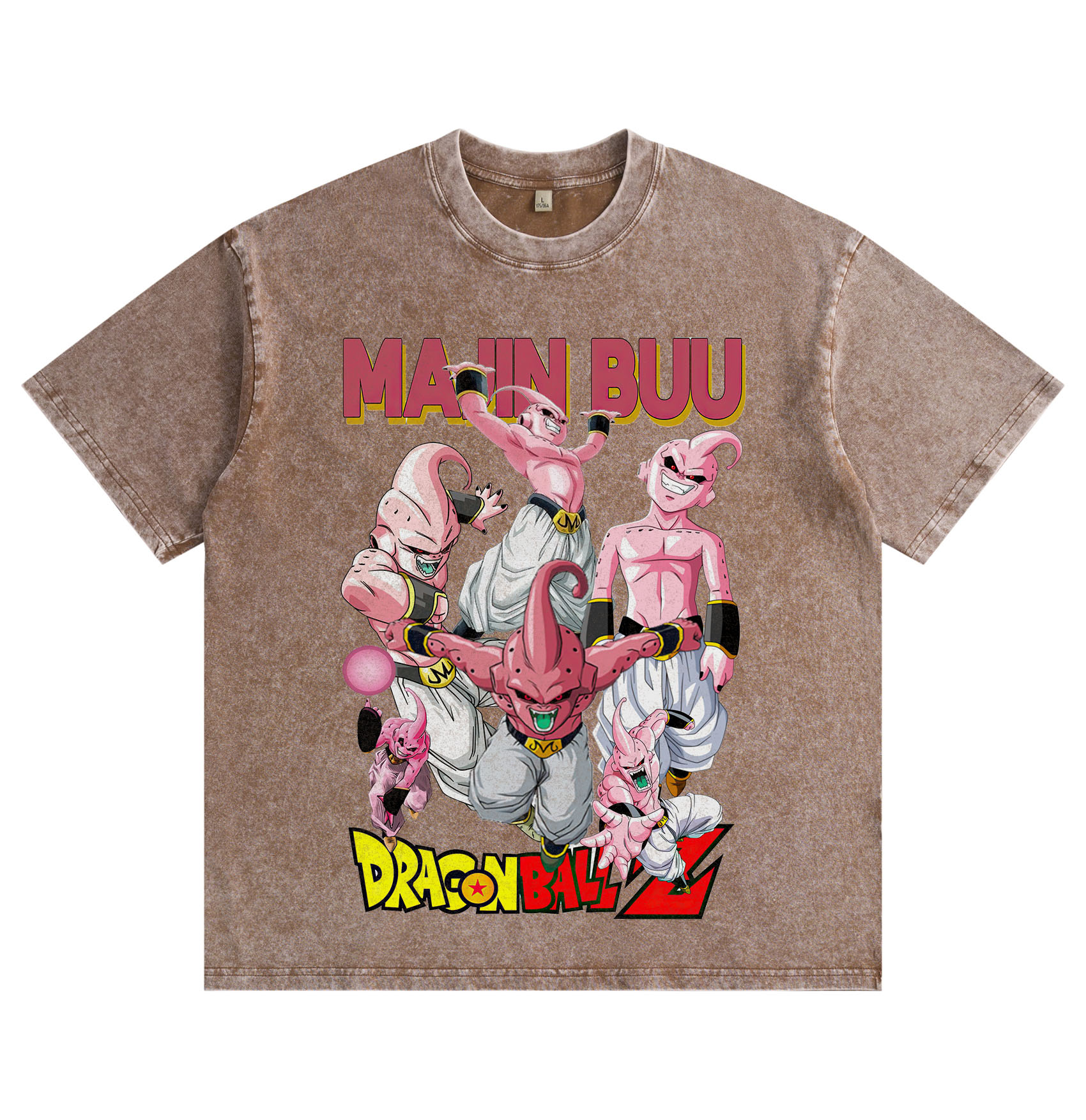 Dragon Ball Majin Buu Distressed T-Shirt
