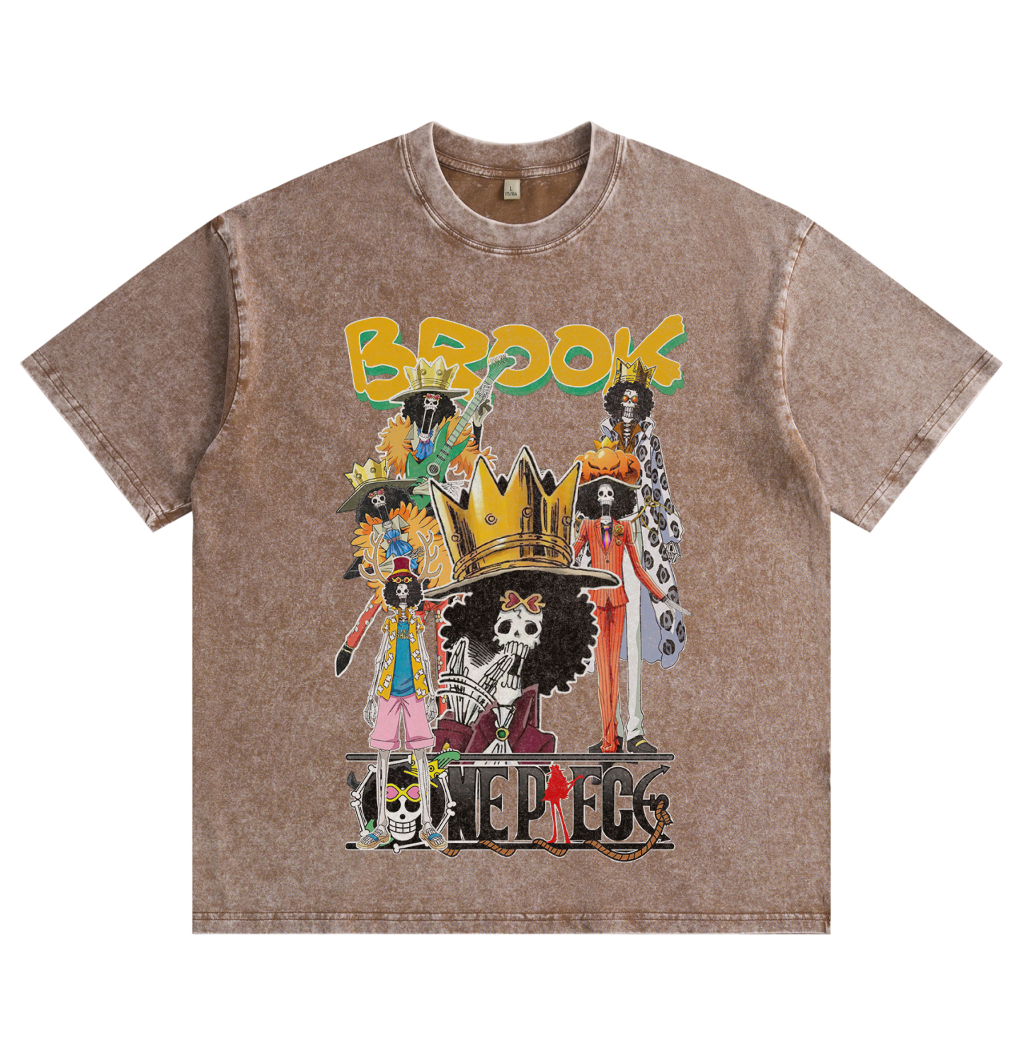 One Piece Brook Vintage Washed T-Shirt