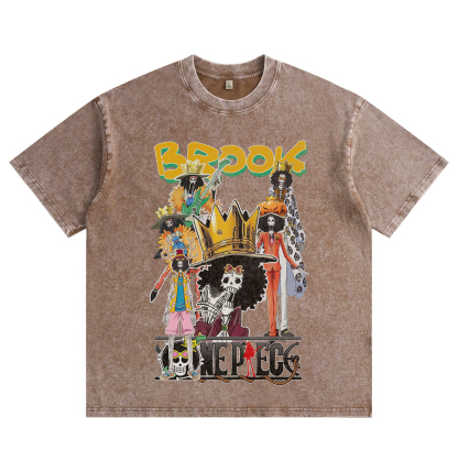 One Piece Brook Vintage Washed T-Shirt