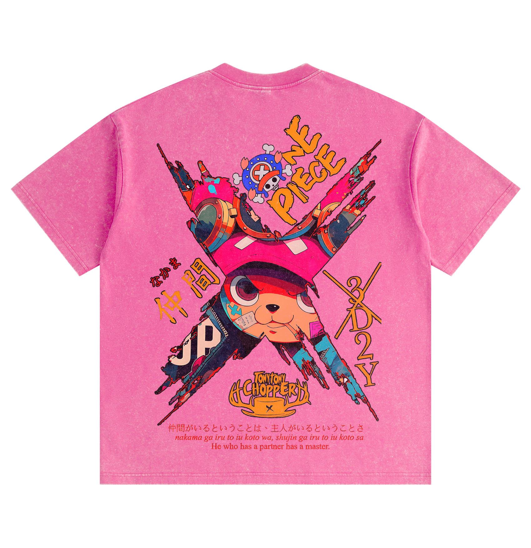 One Piece Tony Tony Chopper Washed T-shirt