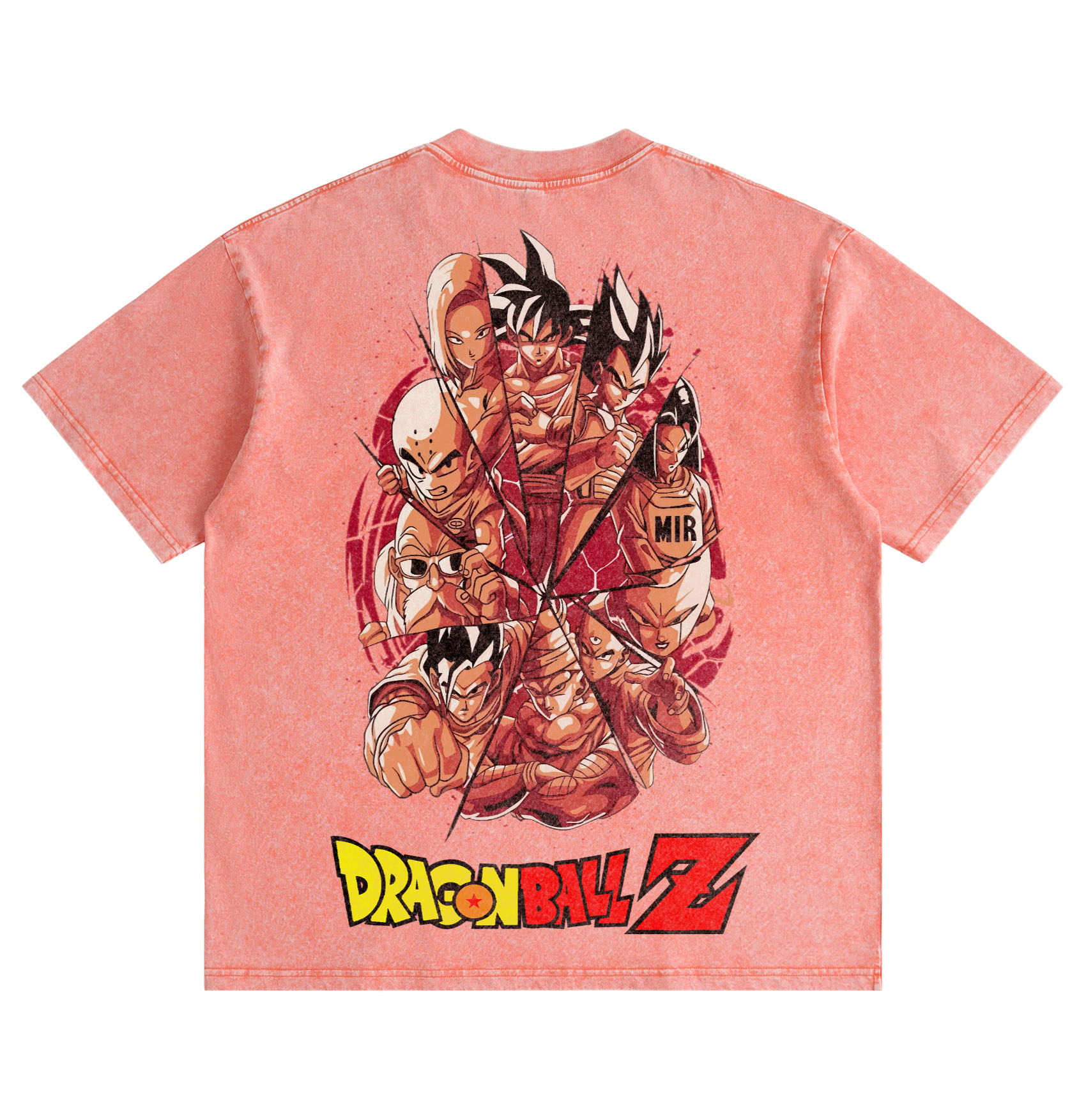 Dragon Ball Characters Vintage-Style T-Shirt