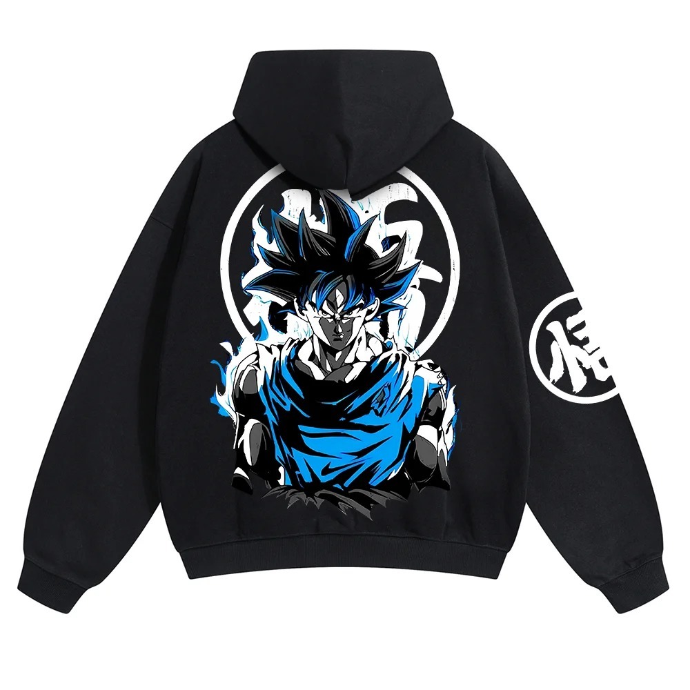 Unisex Anime Graphic Streetwear Vintage Hoodie