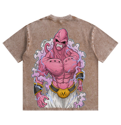 Dragon Ball Majin Buu Distressed T-Shirt