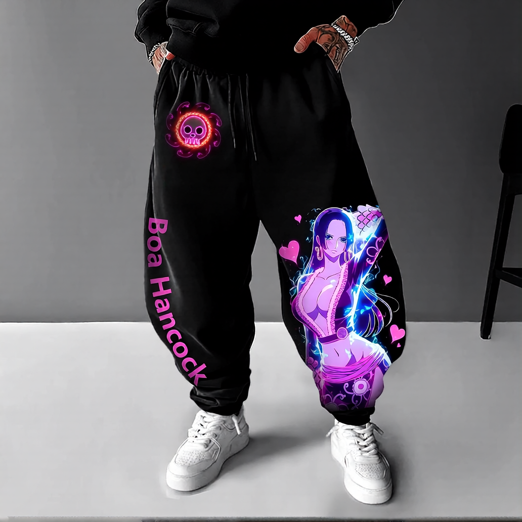 Unisex Anime Inspired Vintage Pants丨