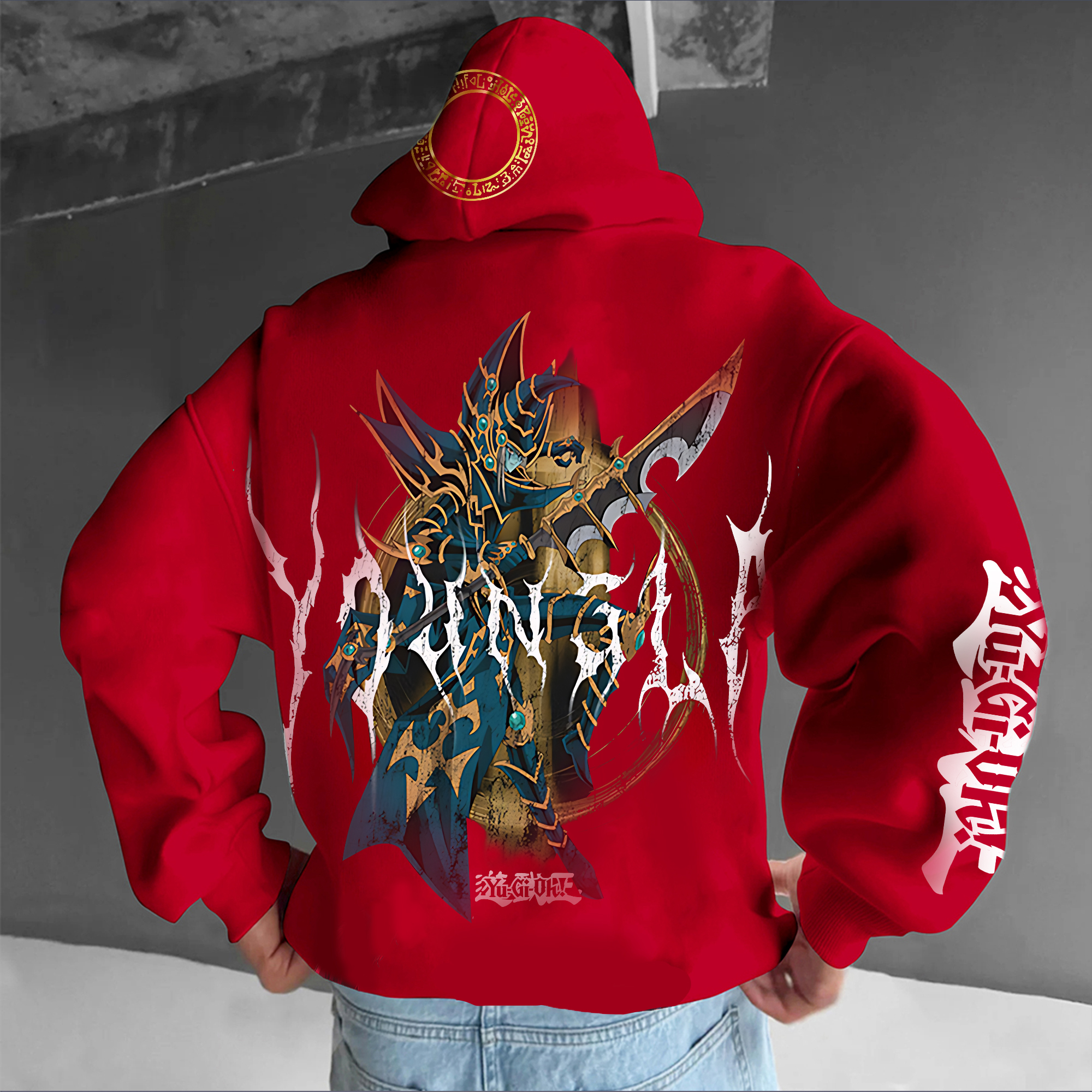 Unisex Anime Style Retro Hoodie