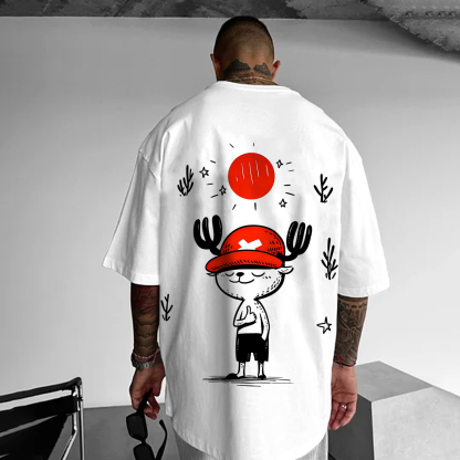 Unisex Anime Inspired Vintage T-Shirt丨One Piece-AnimeClothe