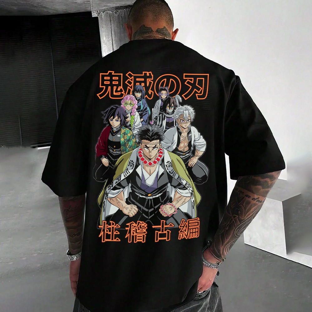 Unisex Anime Inspired Vintage T-Shirt