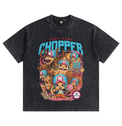 One Piece Tony Tony Chopper Washed T-shirt