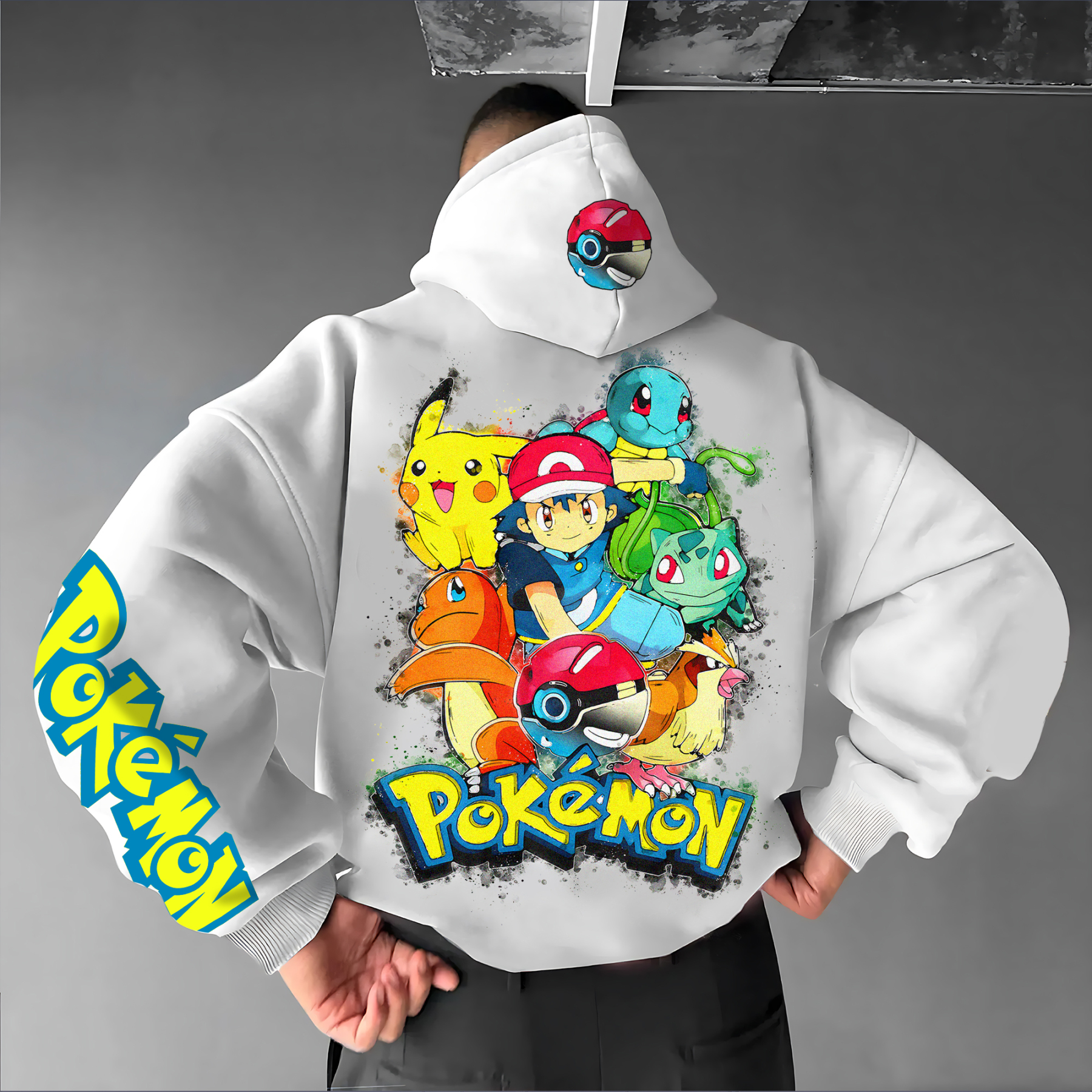 Unisex Anime Graphic Streetwear Vintage Hoodie-AnimeClothe