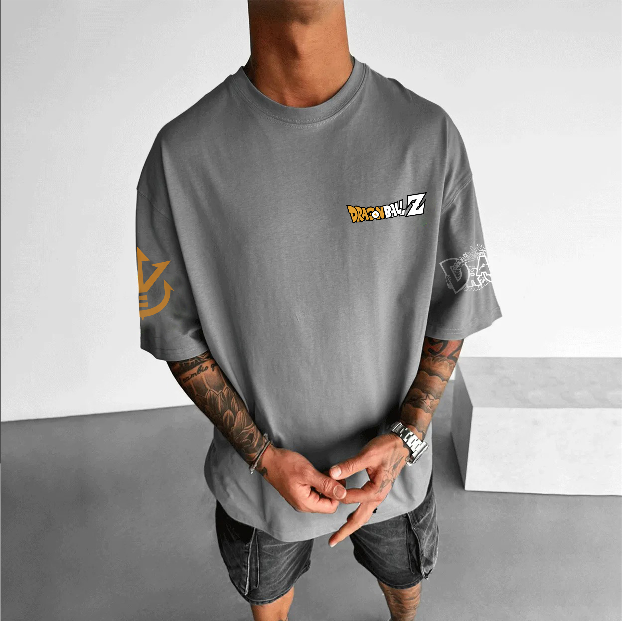 Unisex Anime Graphic Streetwear Vintage T-shirt-AnimeClothe
