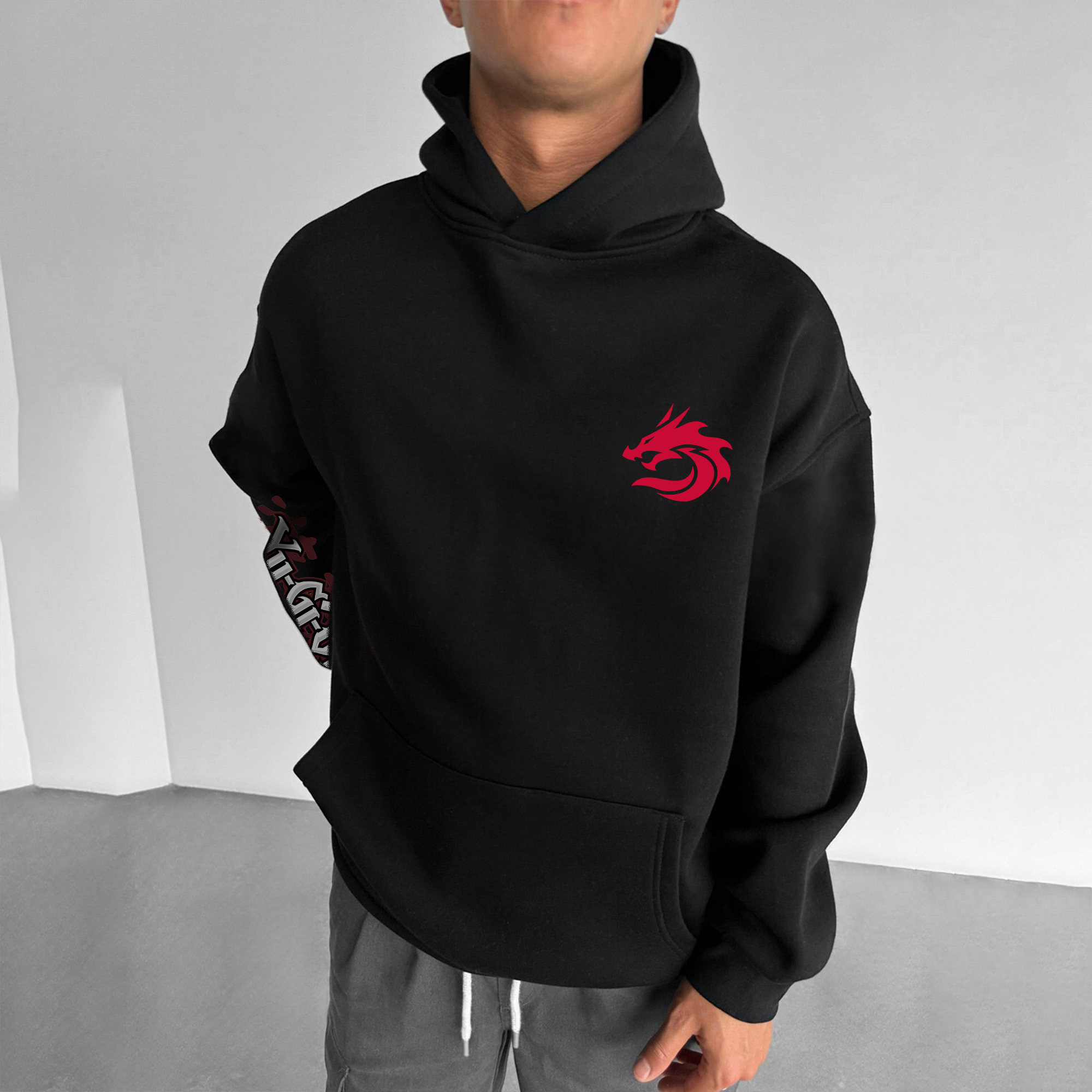 Unisex Anime Style Retro Hoodie