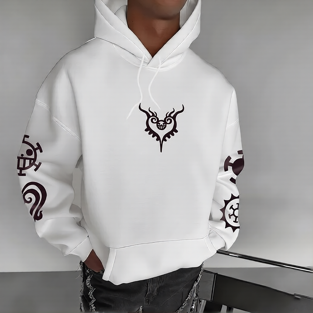 Unisex Anime Graphic Streetwear Vintage Hoodie