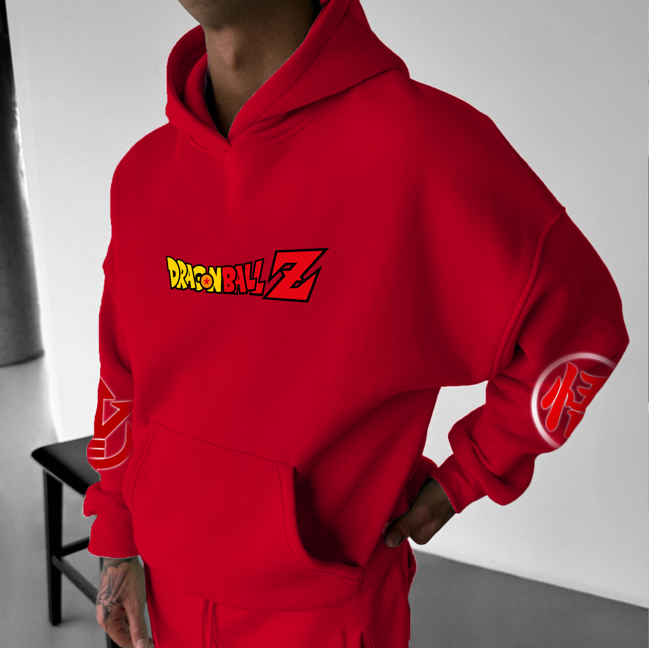 Unisex Anime Graphic Streetwear Vintage Hoodie-AnimeClothe