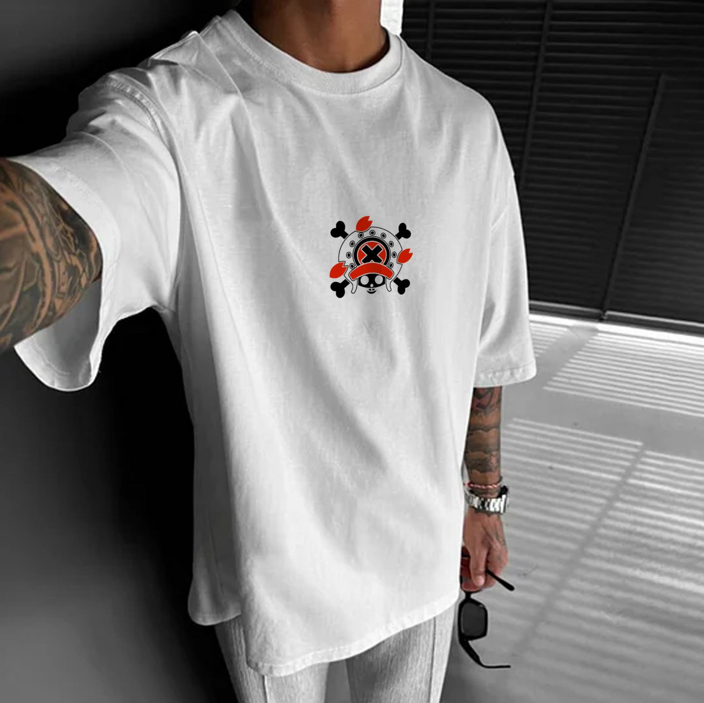 Unisex Anime Inspired Vintage T-Shirt丨One Piece-AnimeClothe