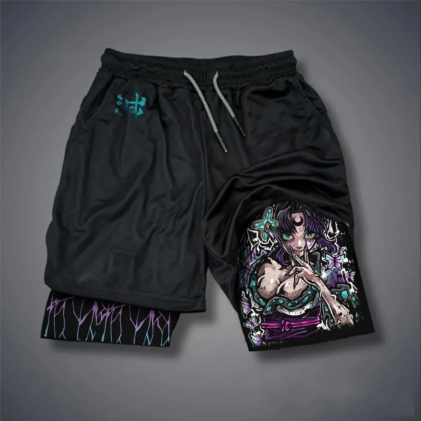 Unisex Casual Anime Streetwear Shorts