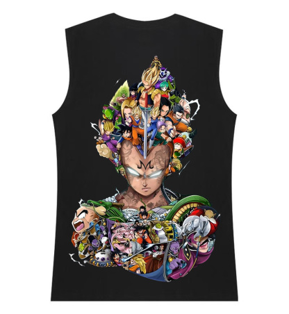 Unisex Anime Sleeveless Tank Top