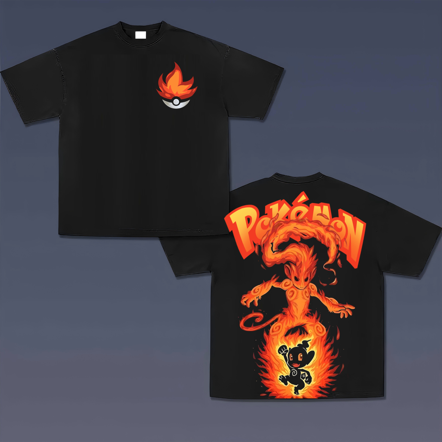 Unisex Anime Inspired Vintage T-Shirt-AnimeClothe
