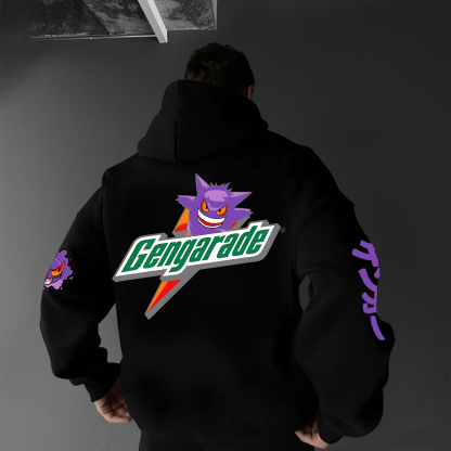 Unisex Anime Graphic Streetwear Vintage Hoodie-AnimeClothe