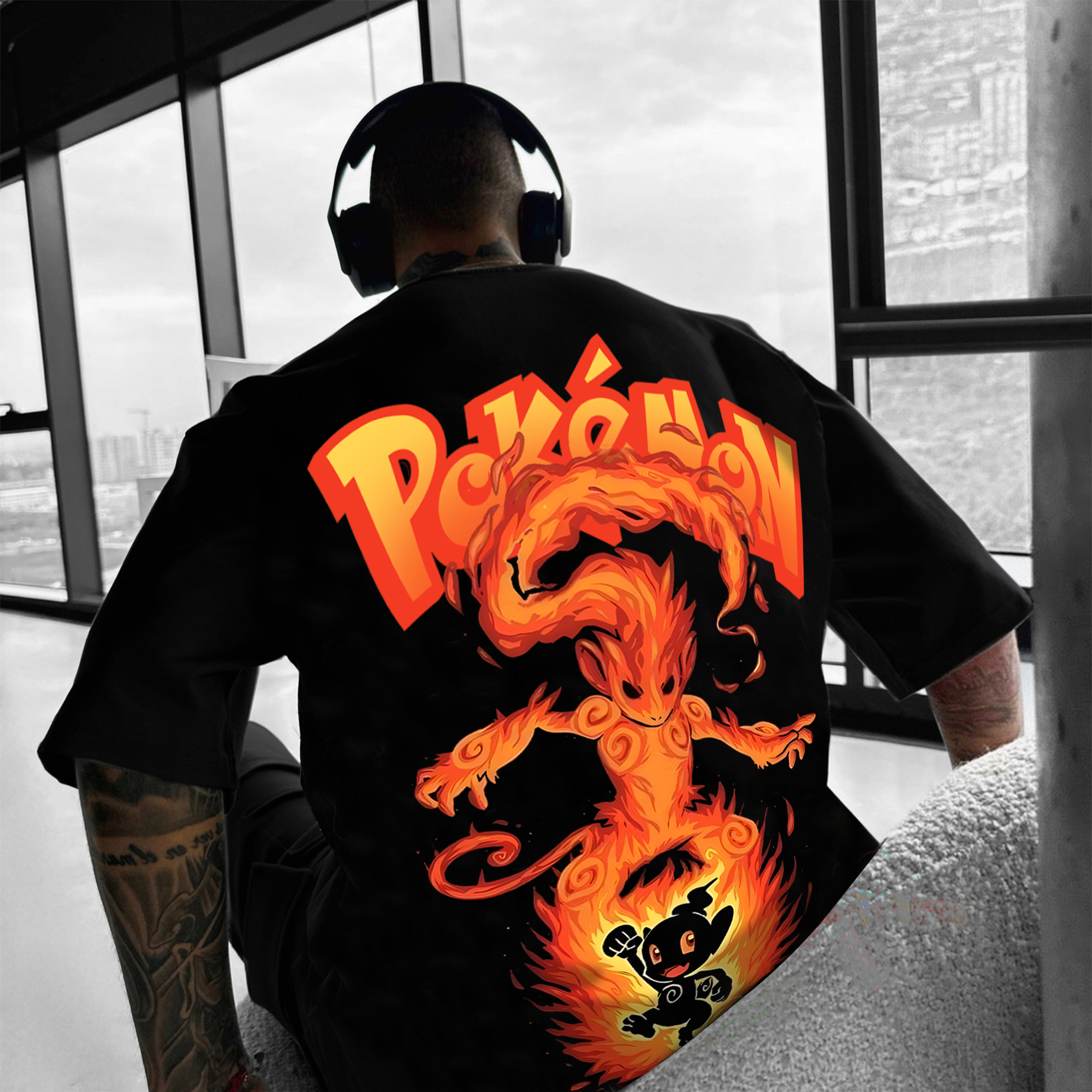 Unisex Anime Inspired Vintage T-Shirt-AnimeClothe