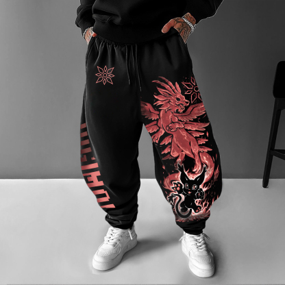 Unisex  “Digimon” Casual Anime Streetwear Pants