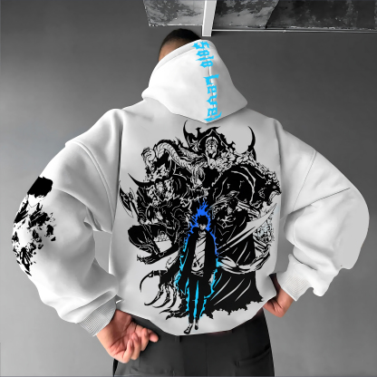Unisex Anime Graphic Streetwear Vintage Hoodie-AnimeClothe