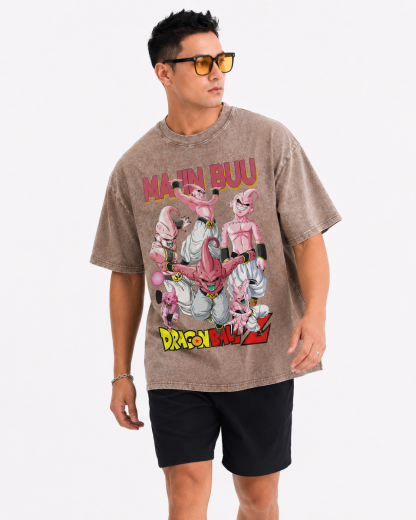 Dragon Ball Majin Buu Distressed T-Shirt