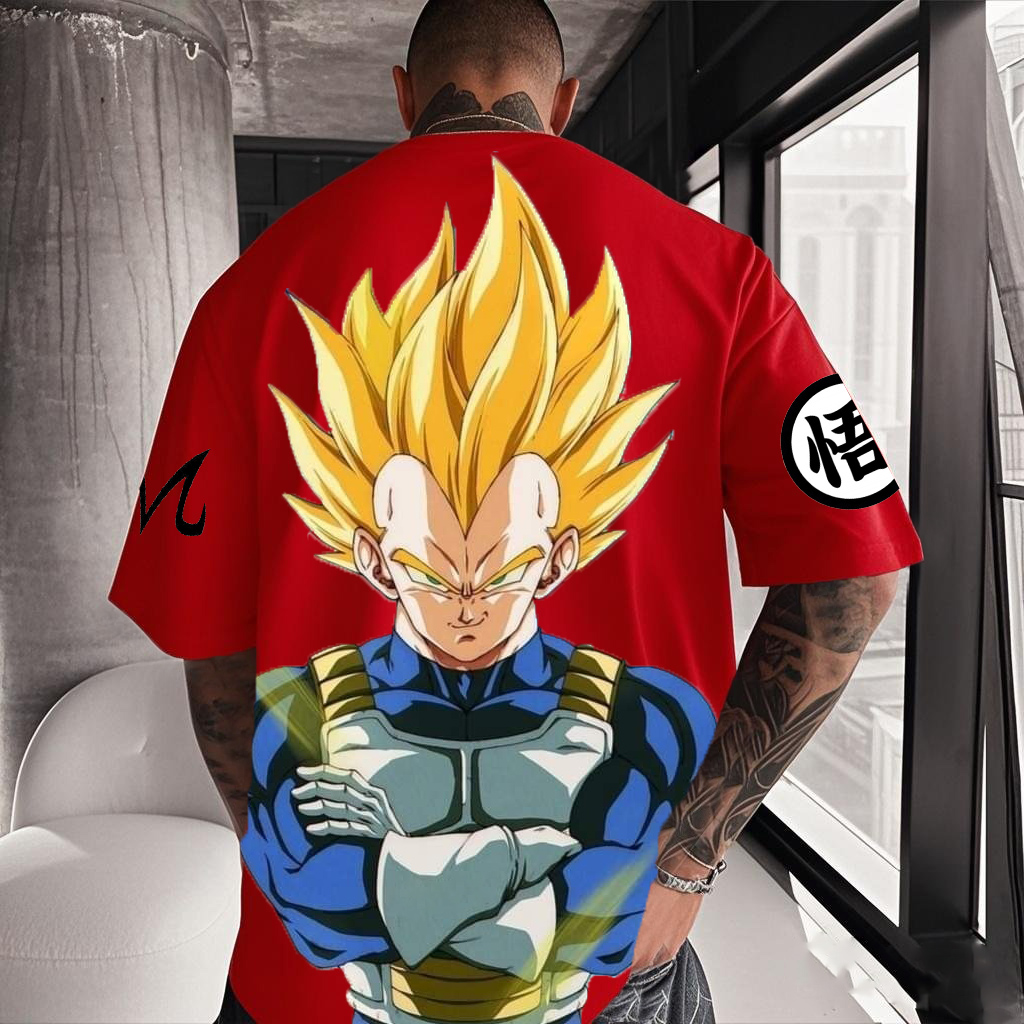 Unisex Anime Graphic Streetwear Vintage T-shirt-AnimeClothe