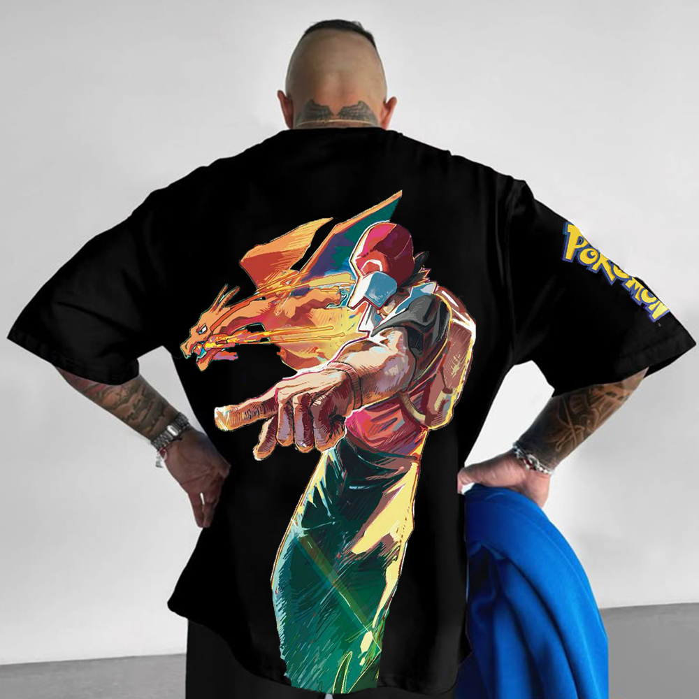 Charizard short-sleeved T-shirt-AnimeClothe