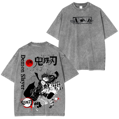 Unisex Anime Inspired Vintage T-Shirt
