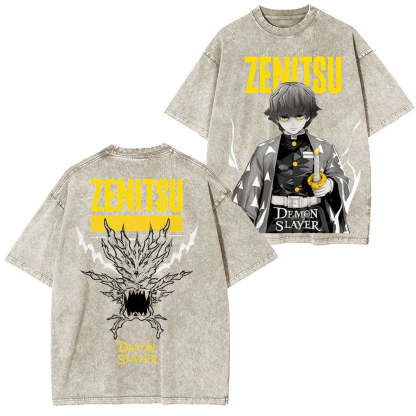 Unisex Anime Inspired Vintage T-Shirt