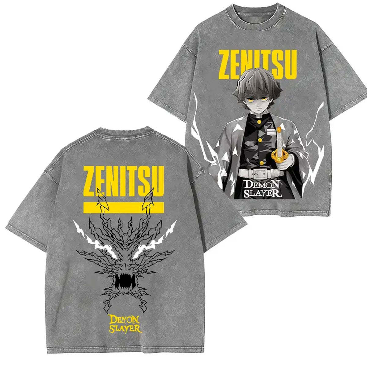 Unisex Anime Inspired Vintage T-Shirt