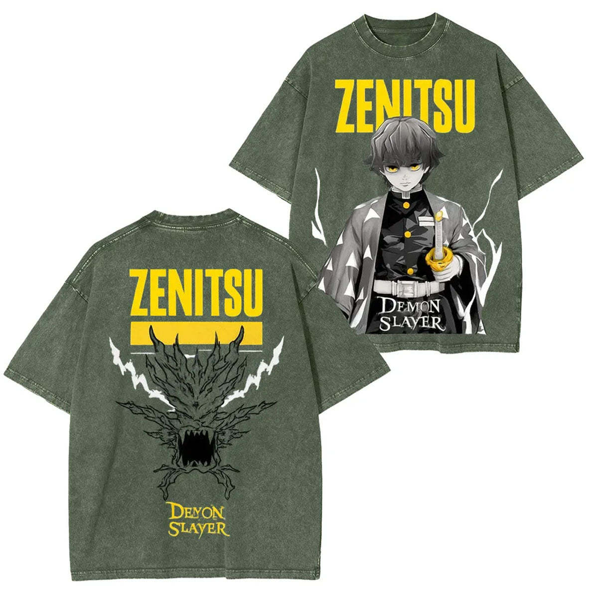 Unisex Anime Inspired Vintage T-Shirt