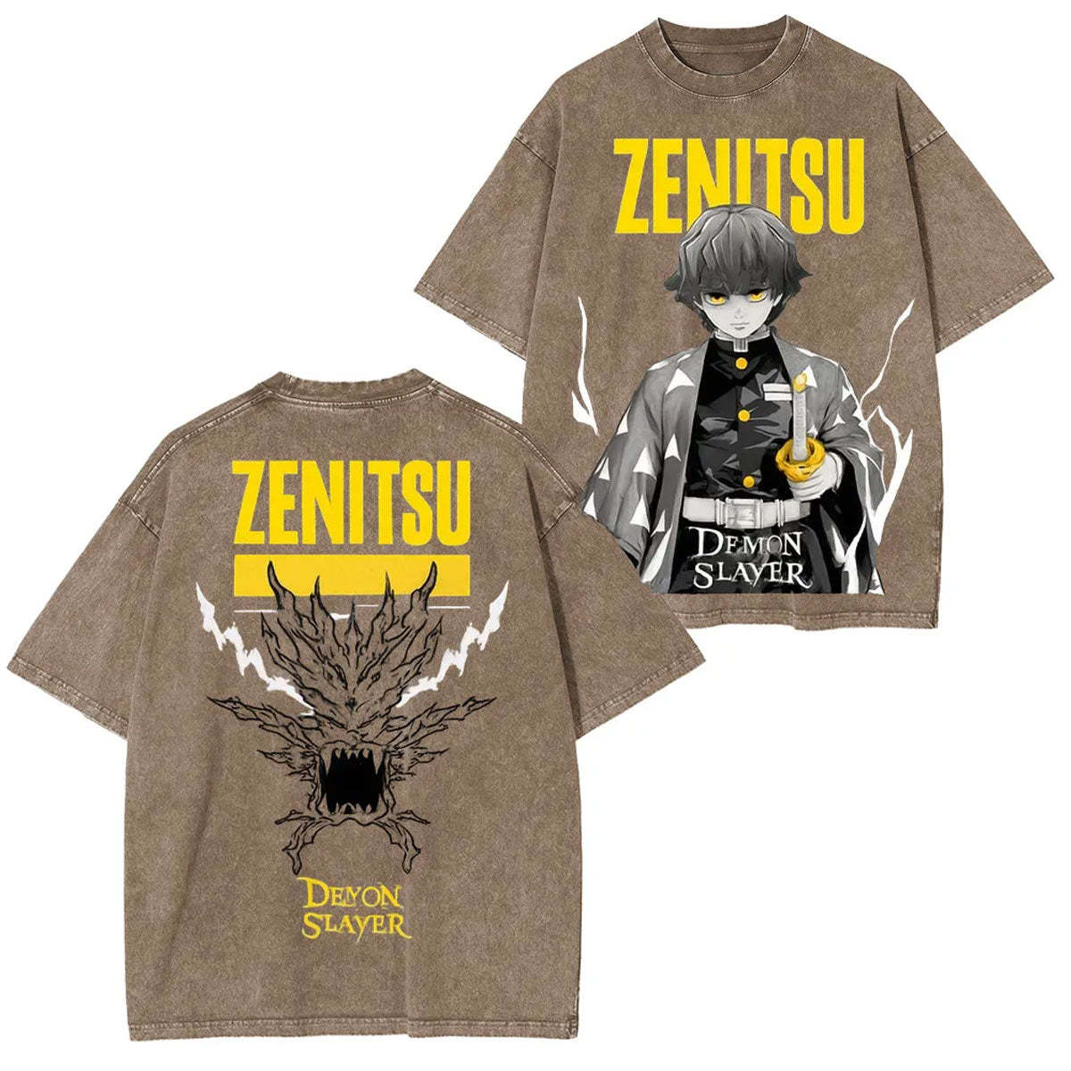 Unisex Anime Inspired Vintage T-Shirt