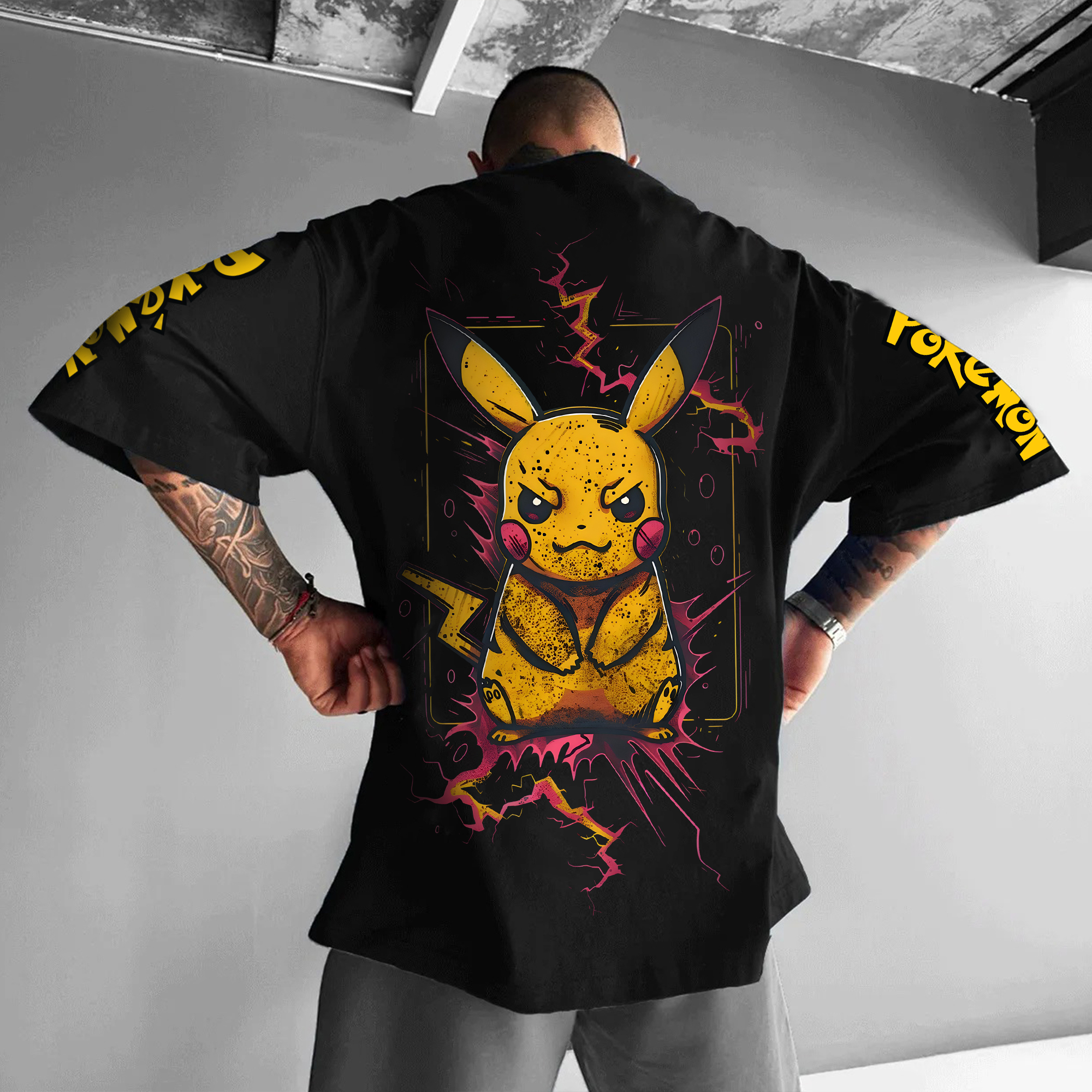 Unisex Anime Inspired Vintage T-Shirt-AnimeClothe