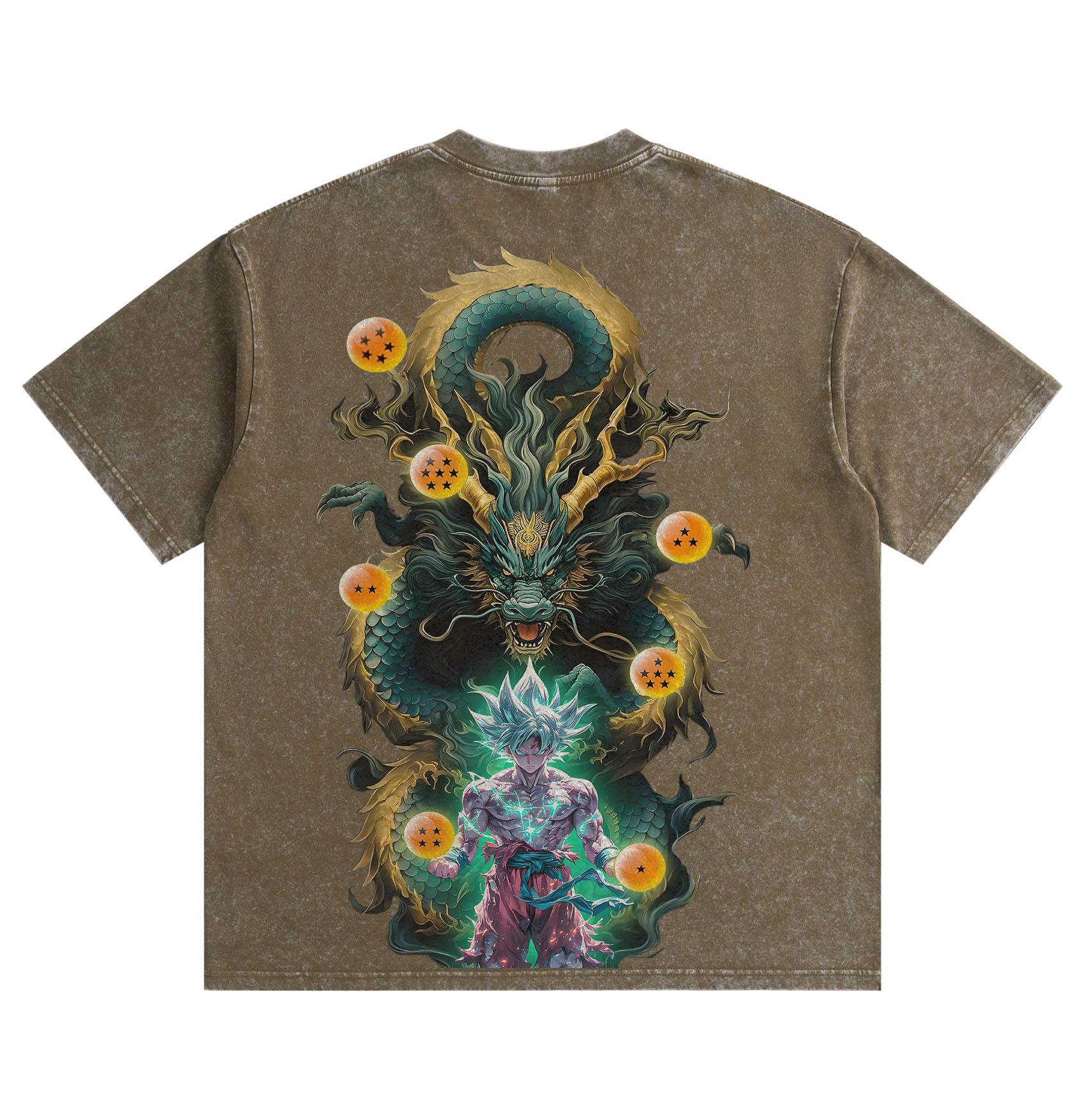 Dragon Ball "Summon Shenron" Distressed T-Shirt