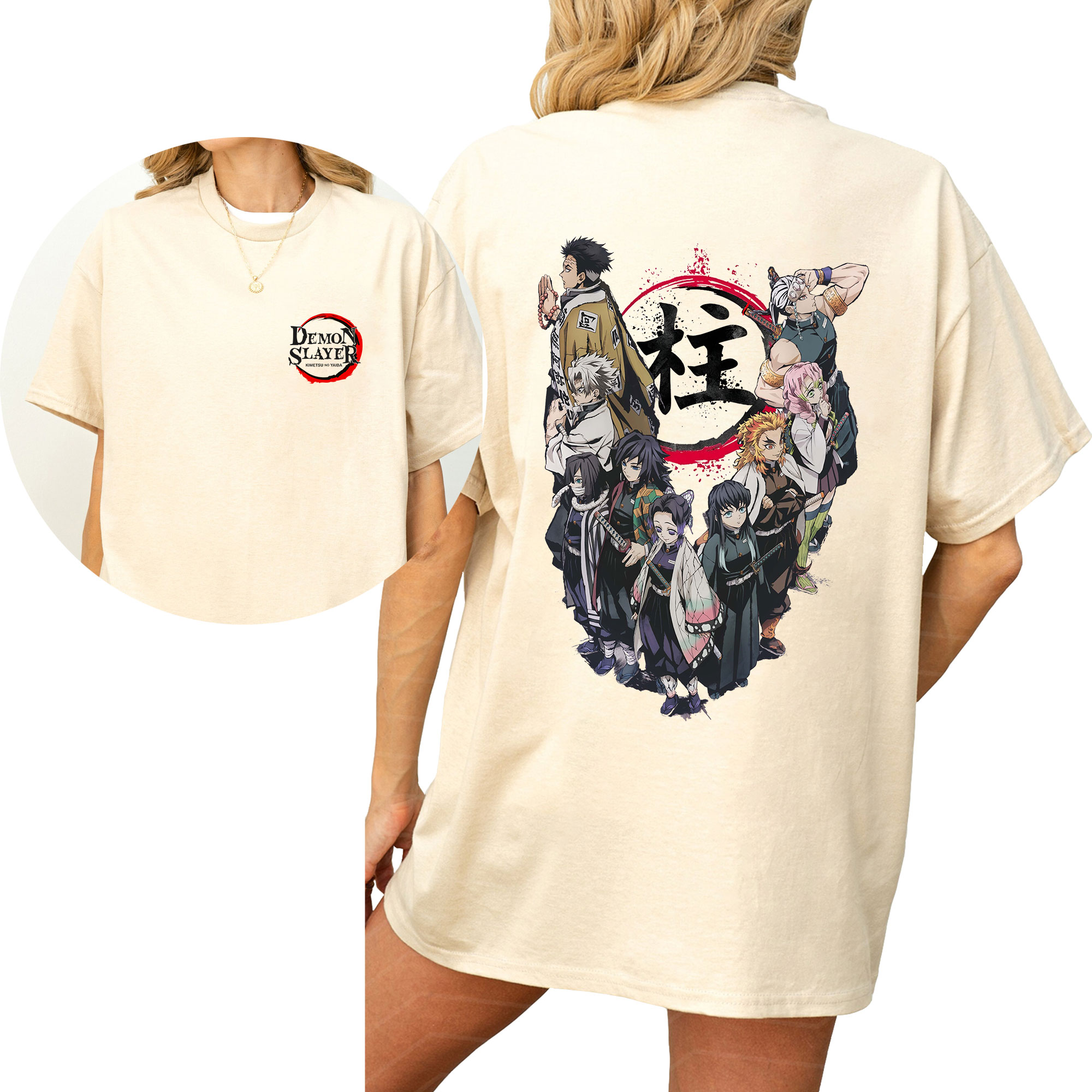 Unisex Anime Inspired Vintage T-Shirt