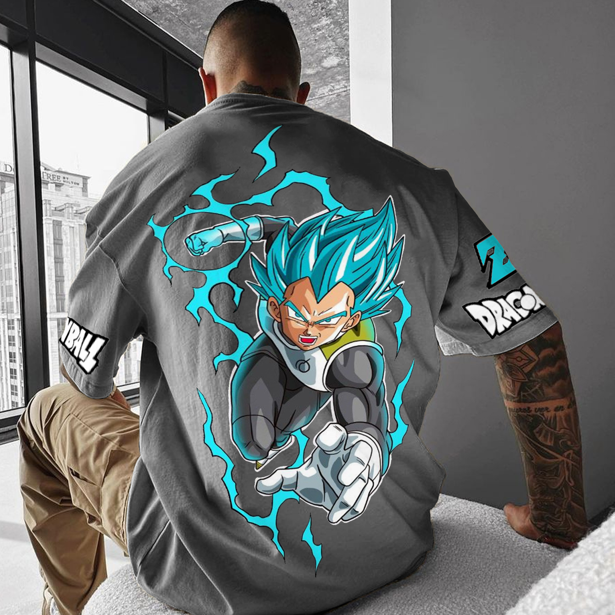 Unisex Anime Inspired Graphic Streetwear Vintage T-shirt