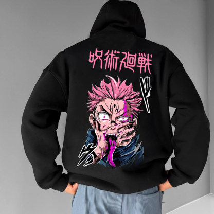 Casual Jujutsu Kaisen Anime Print T-Shirt-AnimeClothe